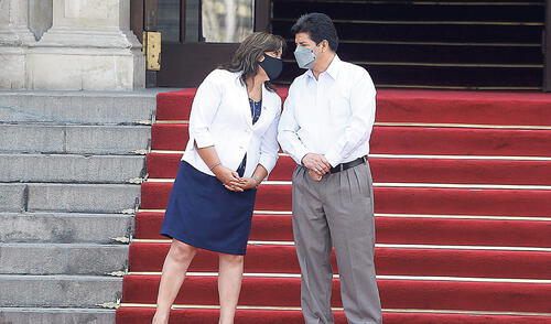 En la mira. El juicio político que promueve la oposición busca dejar fuera del poder a Boluarte y Castillo. Foto: Carlos Contreras/La República En la mira. El juicio político que promueve la oposición busca dejar fuera del poder a Boluarte y Castillo. Foto: Carlos Contreras/La República