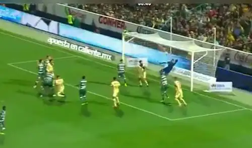 América vs Santos: Bruno Valdez anotó el 1-1 para las 'Águilas' [VIDEO]