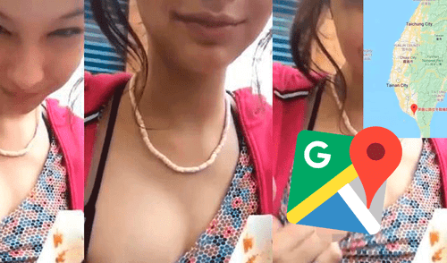 Vía Google Maps: Mujer publica video mostrando los senos como reseña en el mapa