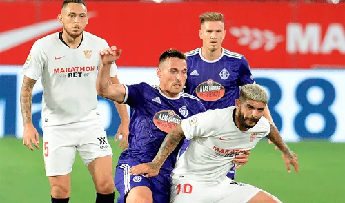 Sevilla vs Valladolid resultado del partido por LaLiga Santander de España 2020