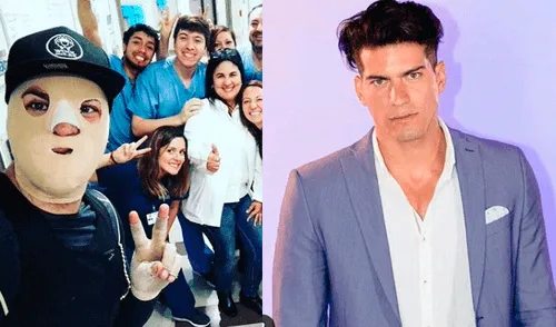 Amigo de Angie Jibaja muestra por primera vez su rostro luego accidente [VIDEO]