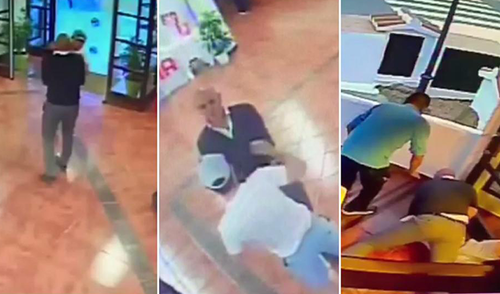 Empresario evitó brutal agresión machista pero víctima se rehusó a denunciar [VIDEO]