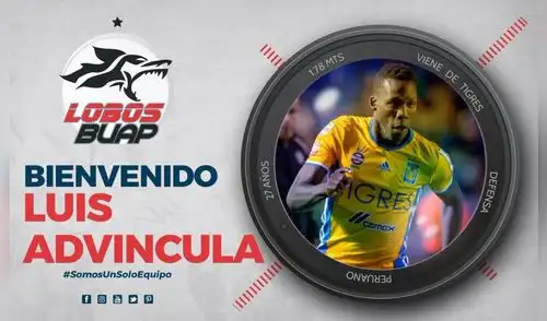 Fichajes 2017: Luis Advíncula es nuevo jugador de Lobos BUAP Fichajes 2017: Luis Advíncula es nuevo jugador de Lobos BUAP
