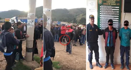 A latigazos castigan a tres presuntos ladrones y casi los linchan en Cusco [VIDEO]