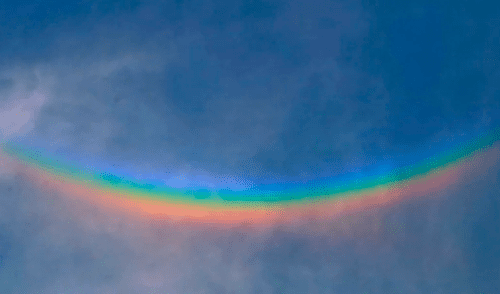 El extraño arco iris al revés que apareció en el cielo de Italia durante la pandemia [FOTOS]