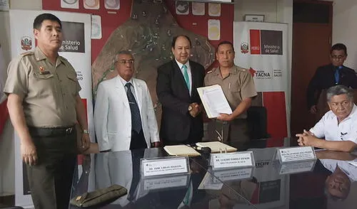 Ejército firma convenio con Dirección Regional de Salud [VIDEO]