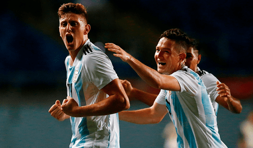 Con hat-trick de Gaich, Argentina goleó a Venezuela en el Sudamericano Sub 20 [RESUMEN]