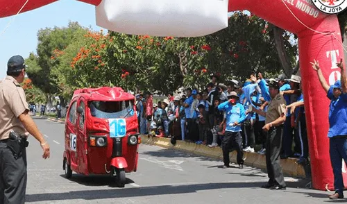 Arequipa: se llevó a cabo la primera carrera de mototaxis [FOTOS]
