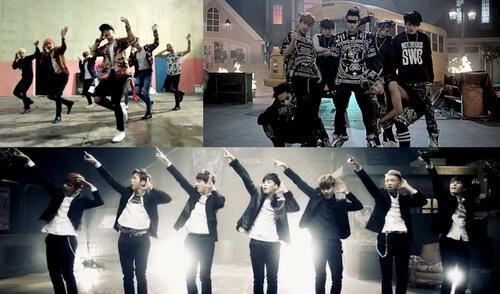 BTS, bailes