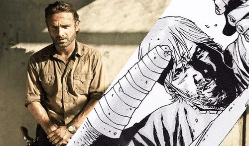The Walking Dead: Rick Grimes perdería su mano igual que en el cómic [FOTOS]