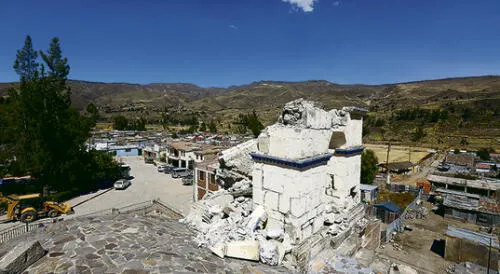 Arequipa: Caylloma sigue en ruinas [VIDEO]