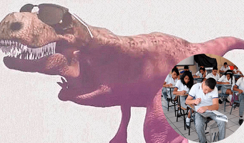 Vía Facebook: escolares parodian “¡Cállese viejo lesbiano!” para que los dejen ver partido fútbol [VIDEO]