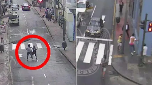 Fiscalía denuncia a sujeto que robó un celular en Cercado de Lima [VIDEO]