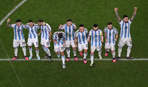 Argentina podría llegar a otra final de una Copa del Mundo después de ocho años. Foto: AFP