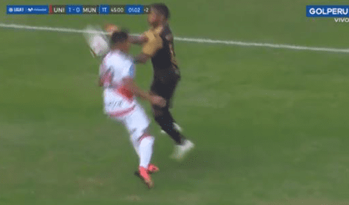 Universitario vs. Deportivo Municipal: El penal fantasma que cobró Diego Haro [VIDEO]