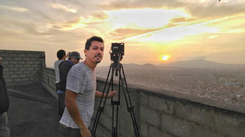 Mauricio hidalgo“Queremos hacer un filme de calidad”