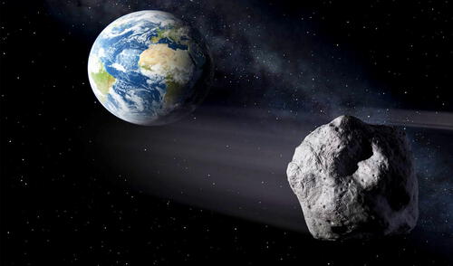 El asteroide VT4 2020 tiene el tamaño de aproximadamente una casa pequeña | Foto referencial: ESA / P. Carril El asteroide VT4 2020 tiene el tamaño de aproximadamente una casa pequeña | Foto referencial: ESA / P. Carril