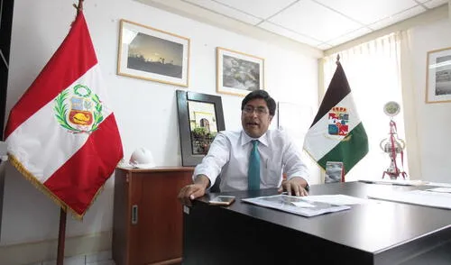 Víctor Quispe, alcalde de Uchumayo