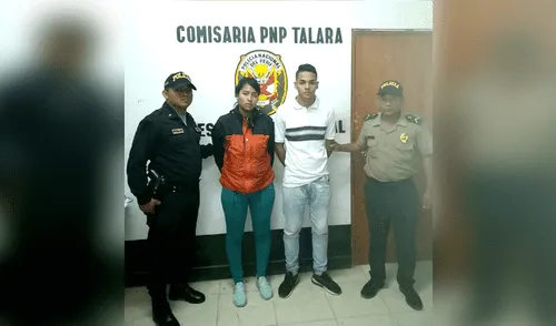 Piura: intervienen a pareja de extranjeros que robaron en bar