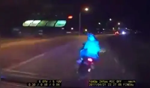 YouTube: Manejaban a 200 kilómetros por hora y recibieron dura lección [VIDEO]