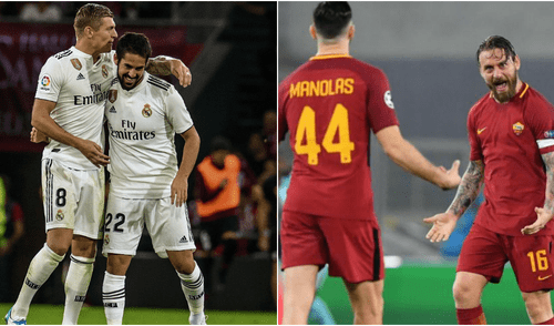 Real Madrid goleó 3-0 a la Roma por la Champions League [RESUMEN]