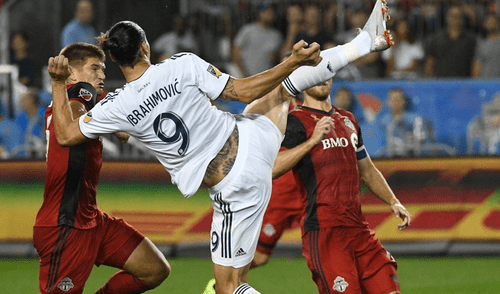 YouTube: Zlatan Ibrahimovic marcó su gol 500 con excepcional pirueta [VIDEO]