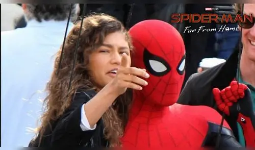 Spiderman: Far From Home: Filtran video del héroe al lado de MJ