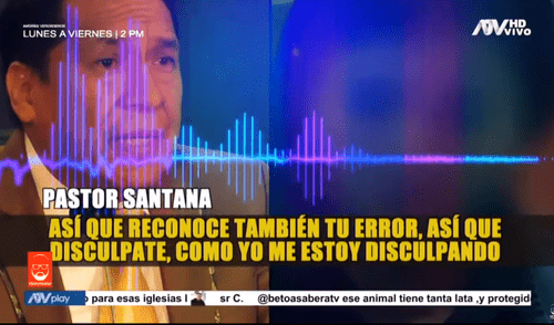 Pastor evangélico Alberto Santana es acusado de tener concubina y abusar psicológicamente de ella [VIDEOS]