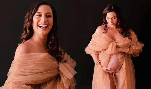 Natalia Salas cumplió 34 semanas de embarazo. Foto: composición La República, Instagram Nataliasalasz Natalia Salas cumplió 34 semanas de embarazo. Foto: composición La República, Instagram Nataliasalasz