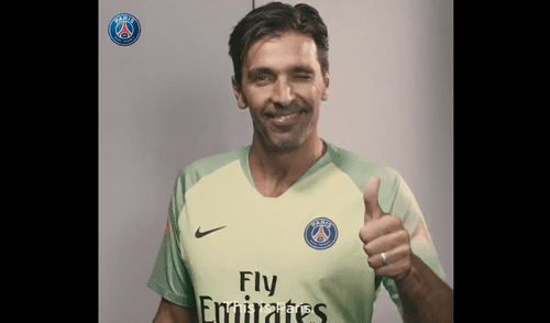 ¡Oficial! Gianluigi Buffon es el nuevo arquero del PSG [VIDEO]