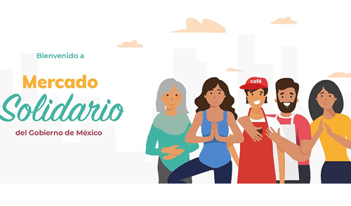 Mercado Solidario es una iniciativa impulsada por la Secretaría de Economía. Foto: Captura.