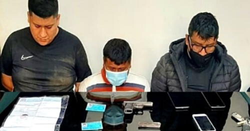 La Libertad: Policía detienen a tres presuntos integrantes de los Malditos de Chiquitoy
