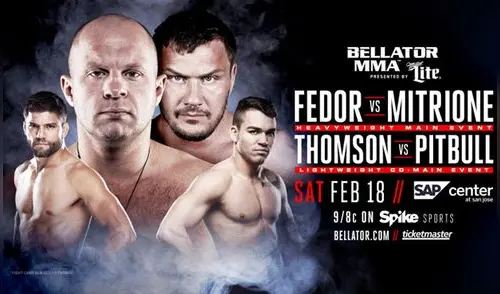 Fedor Emelianenko vs. Matt Mitrione: Pelea estelar del Bellator 172 fue cancelada