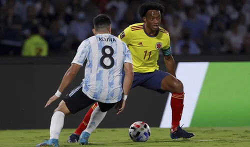 Juan Guillermo Cuadrado es uno de los jugadores más importantes de Colombia de la última década. Foto: EFE Eliminatorias Qatar 2022: Juan Cuadrado expresa su tristeza tras el partido Colombia vs Argentina en Instagram