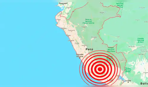 Huancavelica: Sismo de magnitud 4.6 se registró esta tarde