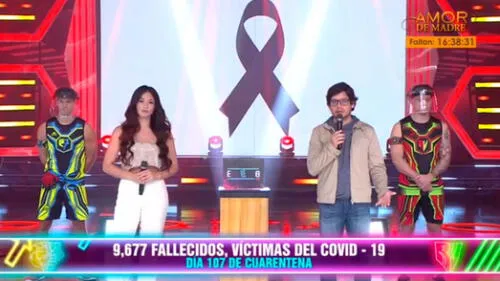 Esto es guerra dedica minuto de silencio a las víctimas de la COVID-19. Foto: captura