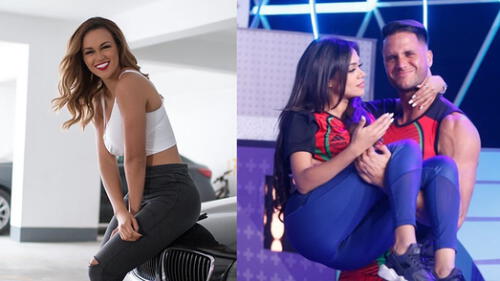 Angie Arizaga preocupa a fans de Mayra Goñi al ponerse nerviosa por Fabio Agostini