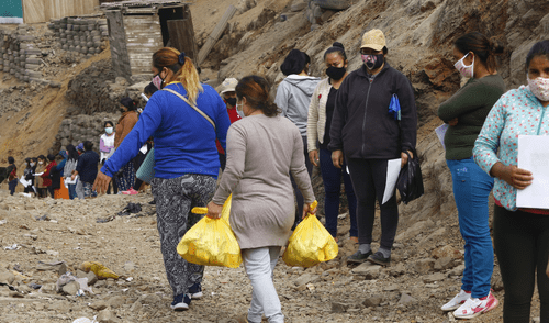La crisis sanitaria del coronavirus ha incrementado la pobreza en el país. (Foto: Carlos Contreras) pobreza