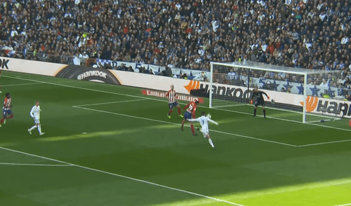 YouTube: Cristiano Ronaldo y su tanto de volea al ‘Atleti’ [VIDEO]