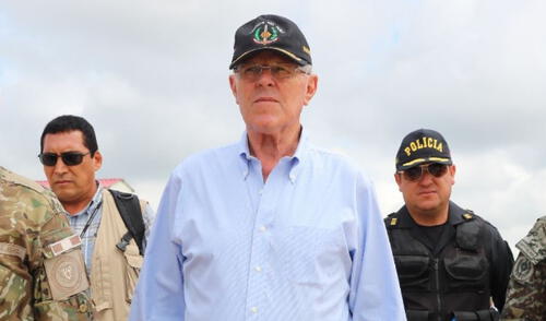 Kuczynski agradeció al Papa Francisco por "palabras de aliento" a peruanos