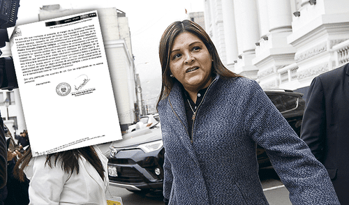 La congresista Karina Beteta pide que se concluya la investigación y se remita la acusación al Congreso.