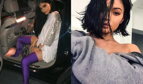 Kylie Jenner y su escandaloso color de cabello que ha robado miradas en Instagram 