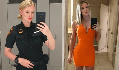 Instagram: Haley Drew, la sexy policía de Estados Unidos que roba suspiros en redes sociales [FOTOS]