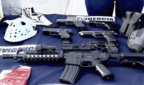 Denuncian que es fácil acceder a rifles de largo alcance. Foto: Difusión