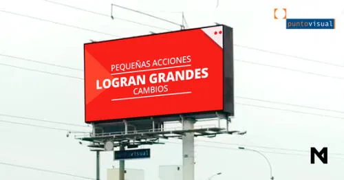 Punto Visual: “Buscamos realmente fomentar un cambio en el comportamiento de nuestra comunidad” Punto Visual: “Buscamos realmente fomentar un cambio en el comportamiento de nuestra comunidad”