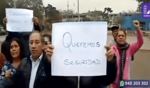 Comas: vecinos echan brea a un parque para alejar a los drogadictos [VIDEO]