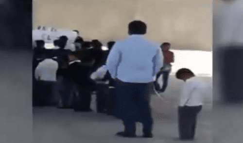 En Facebook terrible humillación de maestro contra estudiante genera indignación [VIDEO]