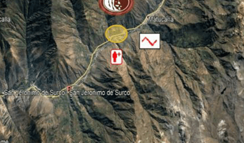 Huarochirí: un muerto tras derrumbe de rocas por intensas lluvias [VIDEO]