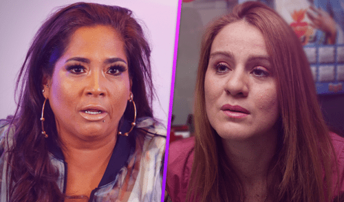 Lourdes Sacín y Katia Palma