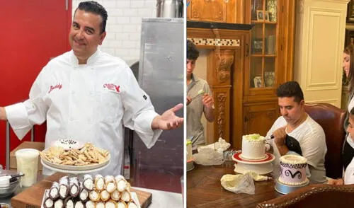 Buddy Valastro de Cake Boss hace pasteles con su mano izquierda tras accidente